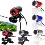 HXSJ A860 30fps 480P HDウェブカメラ デスクトップ／ラップトップ用 吸音マイク10m付き ケーブル長1.4m, A860グレー, A860ブルー, A860レッド, A860レッド＋ブラック, A860ブラック
