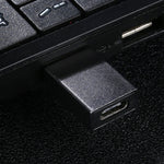 USB 3.0オスからType-C / USB-Cメス アルミ合金アダプター、USB 3.0オスからType-Cメスへ