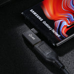 Type-C / USB-CメスからUSB 3.0オス 90度エルボーヘッド アルミ合金アダプター、Type-CメスからUSB 3.0オスへ