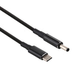 4.5x3.0mmオス から USB-C / タイプCオス 充電ケーブル Dell用