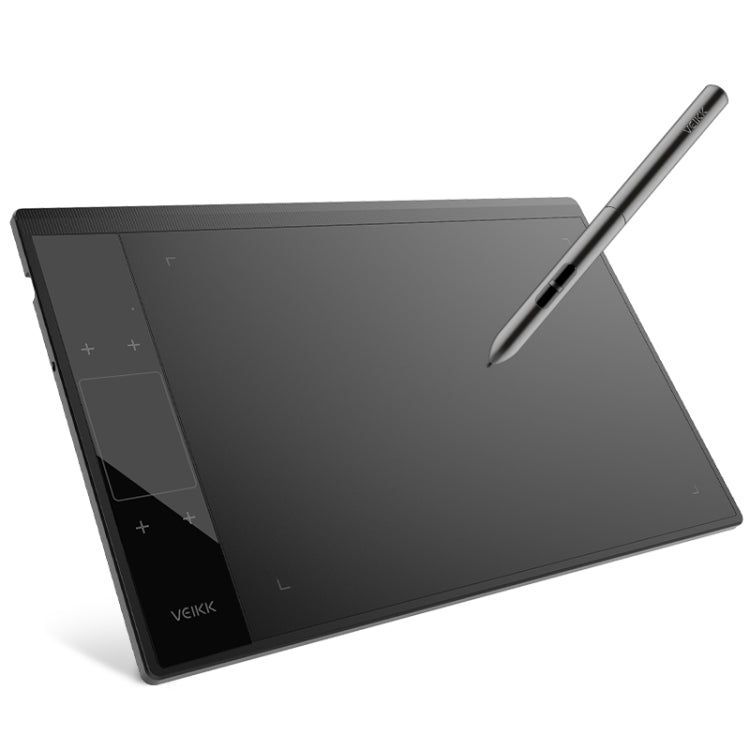 VEIKK A30 10x6インチ 5080 LPI スマートタッチ 電子グラフィックタブレット Type-Cインターフェース付き A30