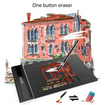 VEIKK S640 6x4インチ 5080 LPI 電子グラフィックタブレット S640