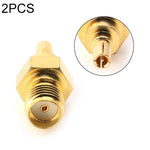 2個セット SMA メス to CRC9 オス RF同軸コネクター、SMA メス to CRC9 オス