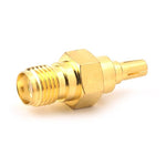 2個セット SMA メス to CRC9 オス RF同軸コネクター、SMA メス to CRC9 オス