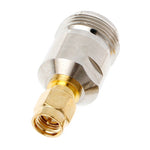 2個セット SMA オス to N メス RF同軸コネクター、SMA オス to N メス