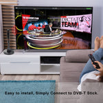 22dBi 高利得テレビアンテナ DVB-Tテレビ用 / USBテレビチューナー 増幅器付きポータブルHDTVブースター、22dBi DVB-T / USB