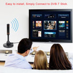 22dBi 高利得テレビアンテナ DVB-Tテレビ用 / USBテレビチューナー 増幅器付きポータブルHDTVブースター、22dBi DVB-T / USB