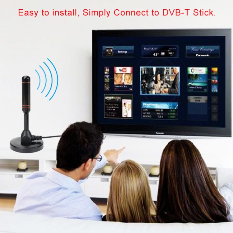 22dBi 高利得テレビアンテナ DVB-Tテレビ用 / USBテレビチューナー 増幅器付きポータブルHDTVブースター、22dBi DVB-T / USB