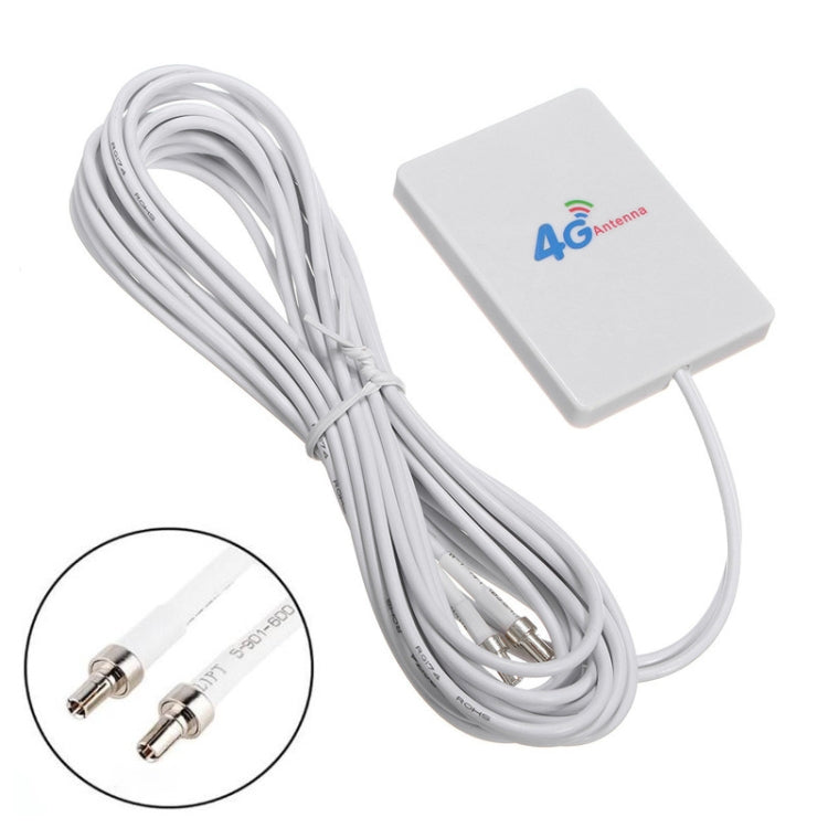 28dBi 4Gアンテナ CRC9オスコネクター付き 4G LTE FDD/TDDルーター用、CRC9オス