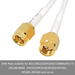 28dBi 4Gアンテナ SMAオスコネクター付き 4G LTE FDD/TDDルーター用、SMAオス