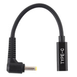 USB-C / Type-Cから4.0 x 1.7mm電源アダプター充電ケーブル、4.0 x 1.7mm