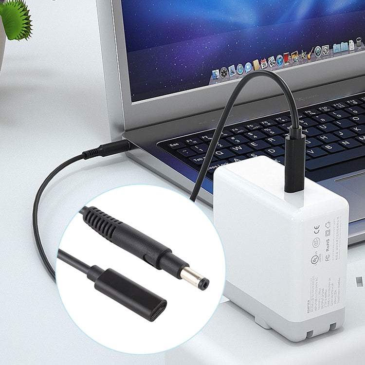 USB-C / Type-Cから4.8 x 1.7mm電源アダプター充電ケーブル、4.8 x 1.7mm