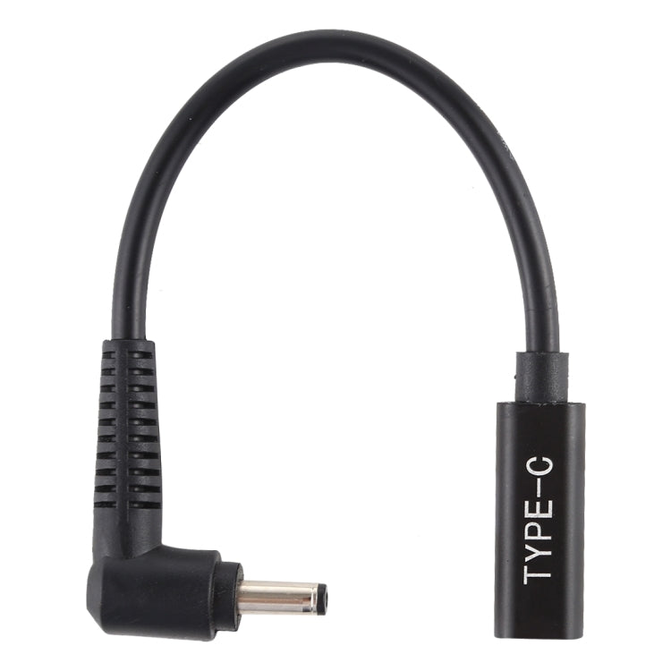 USB-C / Type-C to 4.0 x 1.35mm 電源アダプター充電ケーブル、4.0 x 1.35mm