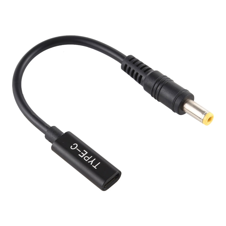 DP USB-C / Type-Cから5.5 x 2.5mm電源アダプター充電ケーブル、5.5 x 2.5mm