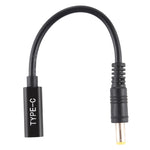 DP USB-C / Type-Cから5.5 x 2.5mm電源アダプター充電ケーブル、5.5 x 2.5mm
