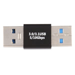 USB 3.0 オスから USB 3.0 オス カップラー延長コンバーター、オスからオス
