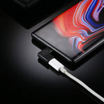 90度直角USB-C / Type-Cメスからオス変換アダプター、直角メスからオス