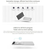 ORICO 2518S3 USB3.0 外付けハードディスクボックス 7mm & 9.5mm 2.5インチ SATA HDD / SSD用