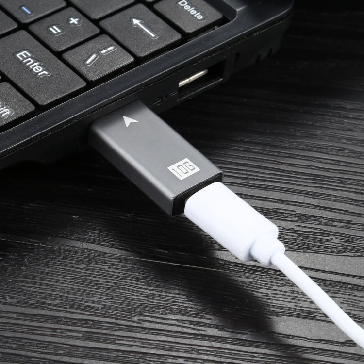 USB-C / Type-C メスからUSB 3.0 オスプラグコンバーター 10Gbpsデータ同期アダプター、Type-CメスからUSB 3.0