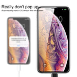 1.2m 3.5A最大 3イン1 USBからUSB-C / Type-C + 8ピン + Micro USB 伸縮充電ケーブル