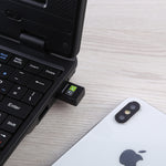 AC600Mbps 2.4GHz & 5GHz デュアルバンド USB 2.0 WiFi ドライバ不要アダプター 外付けネットワークカード、AC600Mbps
