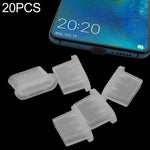 USB-C / Type-Cポート用シリコン防塵プラグ20個セット