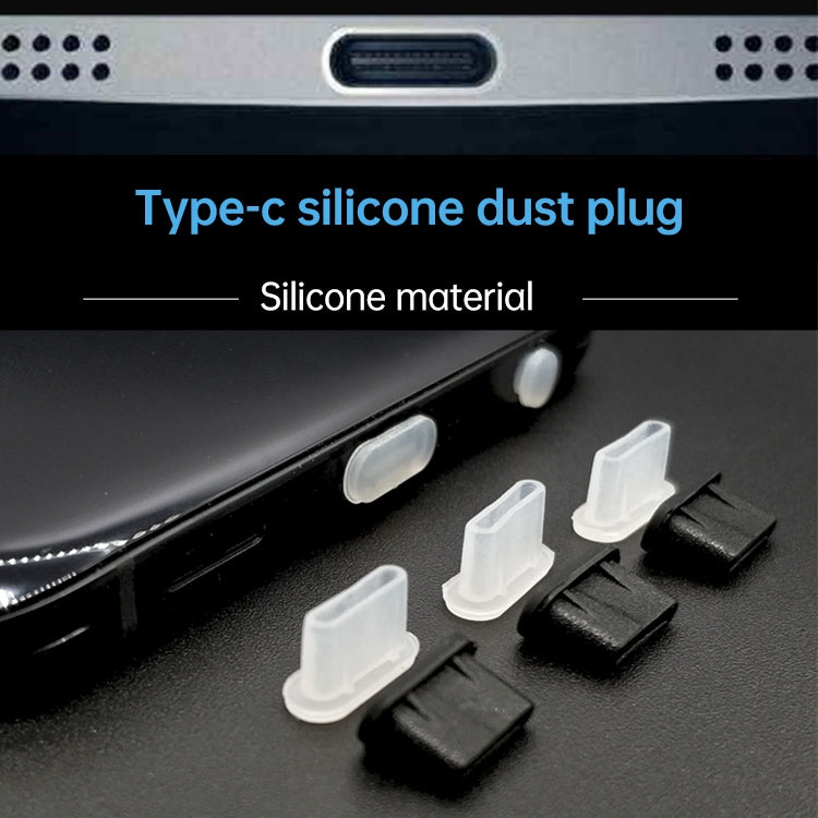 USB-C / Type-Cポート用シリコン防塵プラグ20個セット