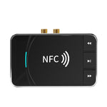 N100 NFCデスクトップBluetooth 5.0 レシーバー＆トランスミッター 車載Bluetoothスピーカーオーディオアダプター, N100