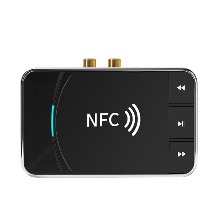 N100 NFCデスクトップBluetooth 5.0 レシーバー＆トランスミッター 車載Bluetoothスピーカーオーディオアダプター, N100