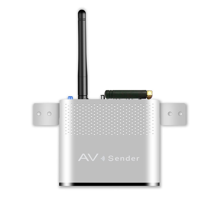 Measy AV240 2.4GHz ワイヤレス音声/映像送受信機 赤外線リターン機能付き 伝送距離：400m AV240 シルバー