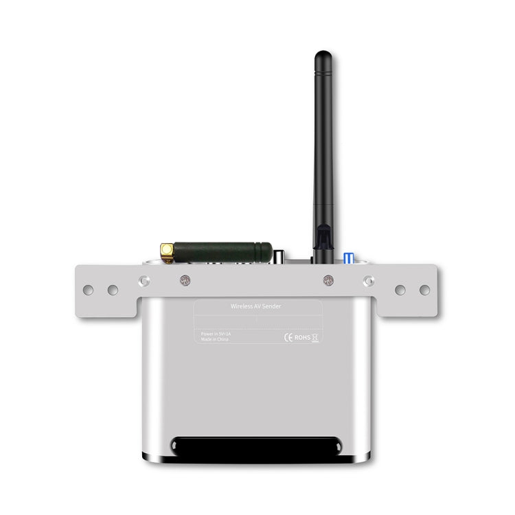 Measy AV240 2.4GHz ワイヤレス音声/映像送受信機 赤外線リターン機能付き 伝送距離：400m AV240 シルバー