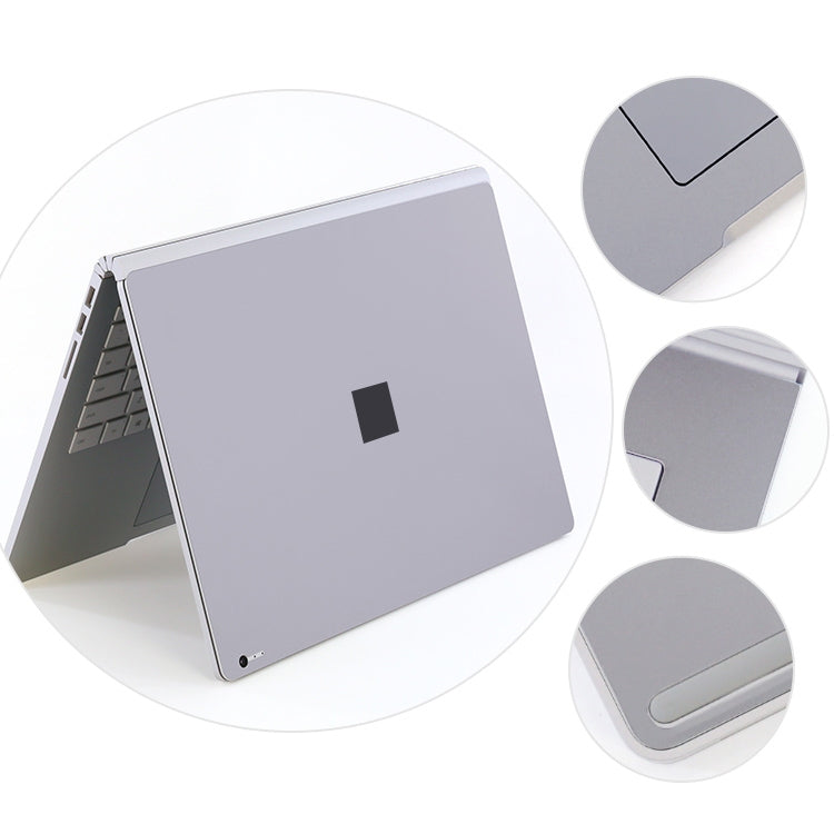 Microsoft Surface Book 2 15インチ用4 in 1 ノートブックシェル保護フィルムステッカーセット