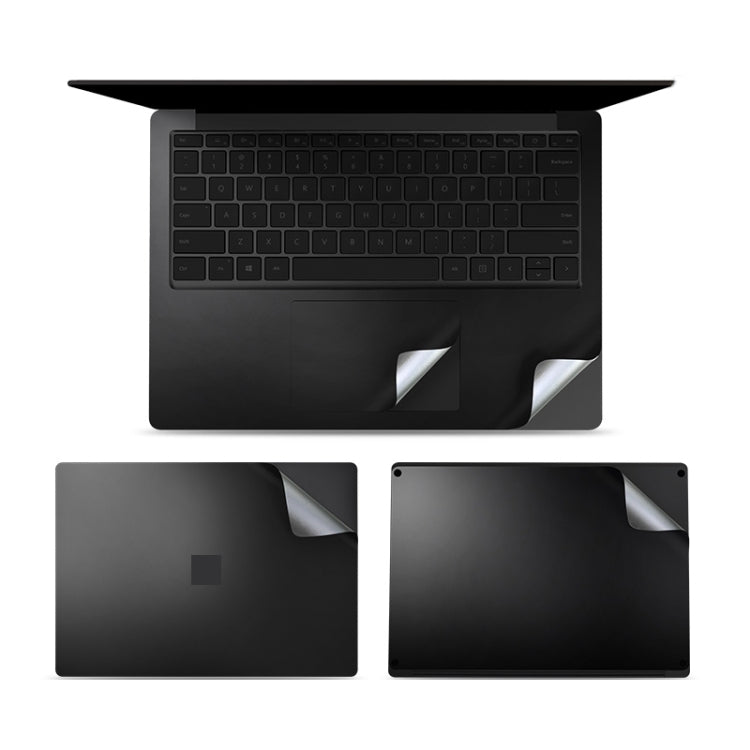 Microsoft Surface Laptop 3 13.5インチ用4 in 1 ノートブックシェル保護フィルムステッカーセット、Surface Laptop 3 13.5インチ用