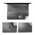 Microsoft Surface Laptop 3 13.5インチ用4 in 1 ノートブックシェル保護フィルムステッカーセット、Surface Laptop 3 13.5インチ用