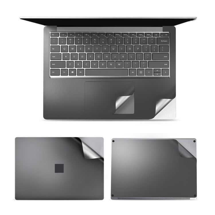 Microsoft Surface Laptop 3 13.5インチ用4 in 1 ノートブックシェル保護フィルムステッカーセット、Surface Laptop 3 13.5インチ用