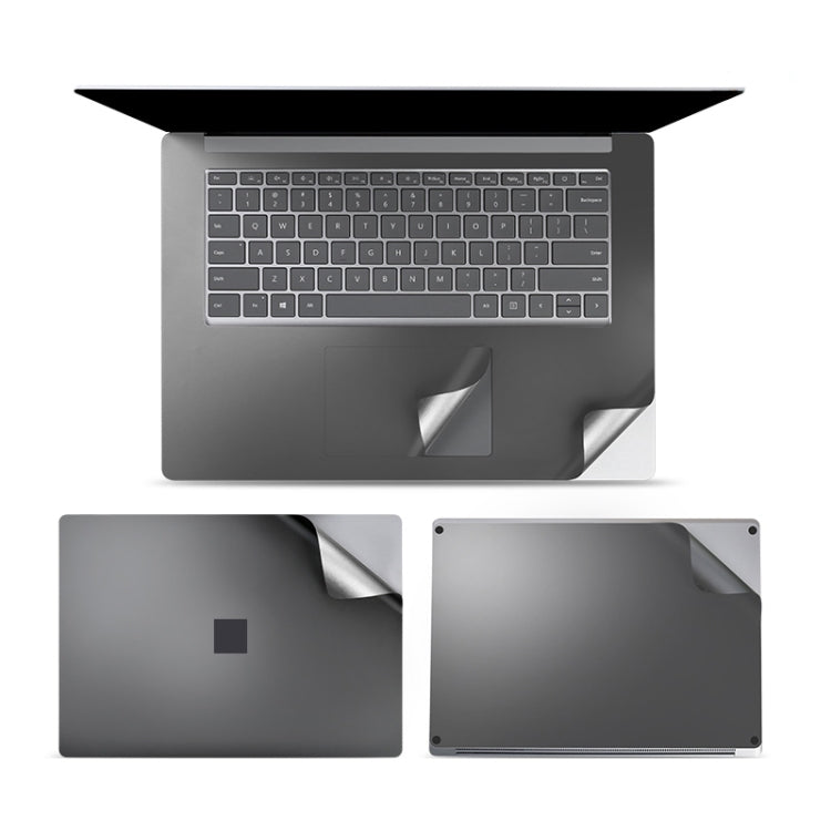 Microsoft Surface Laptop 3 15インチ用4 in 1 ノートブックシェル保護フィルムステッカーセット、Surface Laptop 3 15インチ用