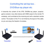 Measy FHD686-2 フルHD 1080P 3D 2.4GHz / 5.8GHz ワイヤレスHDマルチメディアインターフェースエクステンダー 1送信機＋2受信機 伝送距離：200m FHD686-2（UKプラグ）、FHD686-2（USプラグ）、FHD686-2（AUプラグ）、FHD686-2（EUプラグ）