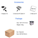 Measy FHD686-2 フルHD 1080P 3D 2.4GHz / 5.8GHz ワイヤレスHDマルチメディアインターフェースエクステンダー 1送信機＋2受信機 伝送距離：200m FHD686-2（UKプラグ）、FHD686-2（USプラグ）、FHD686-2（AUプラグ）、FHD686-2（EUプラグ）