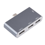 USB-C / Type-C から OTG 4ポート Type-C USB 3.0 USB 2.0 ハブアダプター