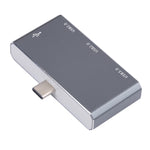 USB-C / Type-C から OTG 4ポート Type-C USB 3.0 USB 2.0 ハブアダプター