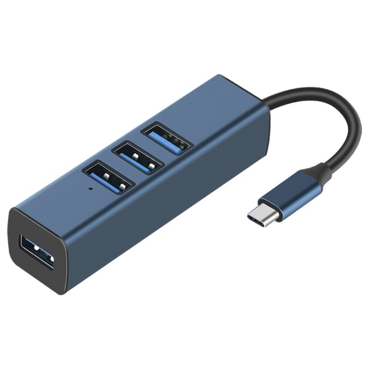 RDS 6307-4 USB-C / Type-C to USB3.0 + トリプル USB2.0 4-in-1 ハブ アダプター、6307-4