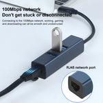 RDS 6307-4 USB-C / Type-C to USB3.0 + トリプル USB2.0 4-in-1 ハブ アダプター、6307-4