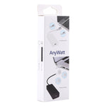 AnyWatt 85W USB-C / Type-C メスから5ピン MagSafe 1 オス L字型ヘッドシリーズ充電アダプターコンバーター for MacBook、85W ブラック、85W ホワイト