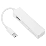 4 in 1 MS + SD + TF + USB2.0 Multi-function Card Reader for Type-C Devices, Type-C