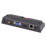 Zero Client R1 ミニPC、CORTEX QUAD A9 クアッドコア 最大1.6GHz、RAM: 1GB、ROM: 8GB、HDMI、VGA、RJ45、SPK対応、有線版