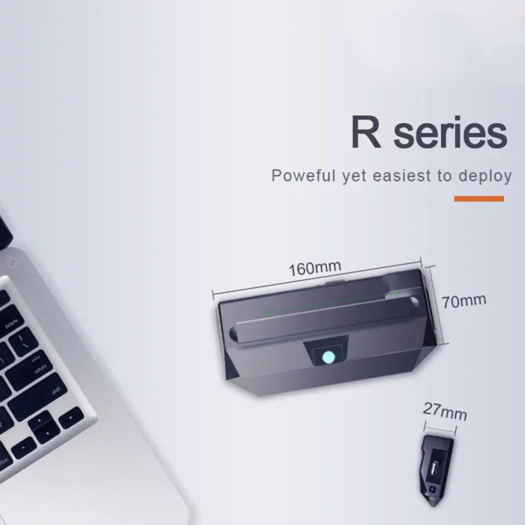 Zero Client R1 ミニPC、CORTEX QUAD A9 クアッドコア 最大1.6GHz、RAM: 1GB、ROM: 8GB、HDMI、VGA、RJ45、SPK対応、有線版