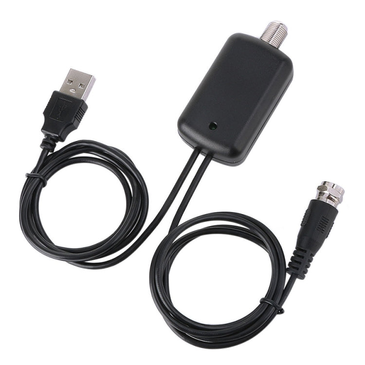 USBコネクター信号ブースターアンプ + IEC変換ヘッド、USB 50マイル 25dBi