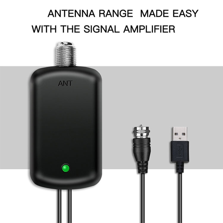 USBコネクター信号ブースターアンプ + IEC変換ヘッド、USB 50マイル 25dBi