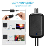 USBコネクター信号ブースターアンプ + IEC変換ヘッド、USB 50マイル 25dBi