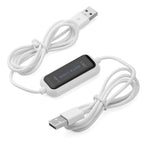 高速 USB PC to PC オンライン共有データリンク ネット直接ファイル転送ブリッジケーブル、長さ：1.75m